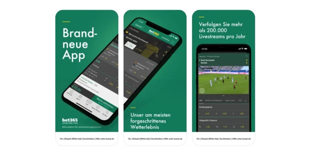 Die bet365 App