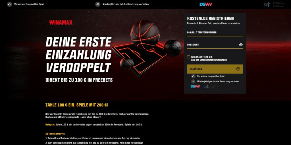 Der Bonus von Winamax