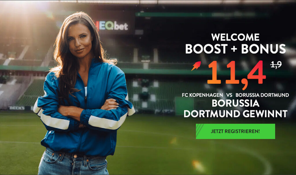 NEO.bet Willkommensboost für ein Champions League Spiel