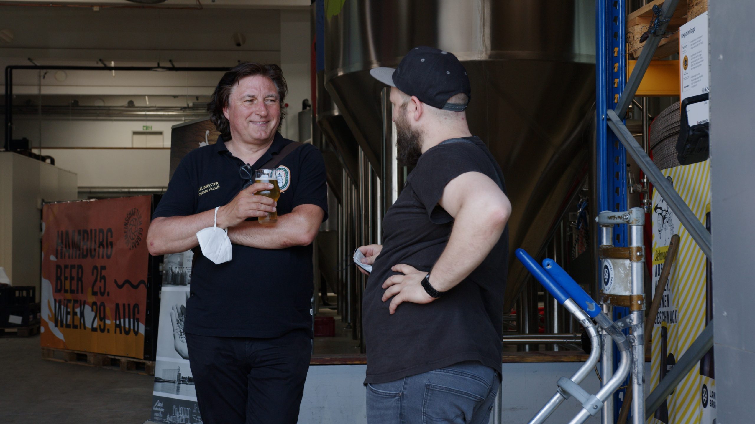 Beim Treffen der Braumeister in Altona wurde ein gemeinsames Bier gebraut.