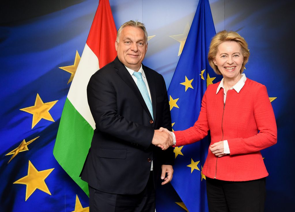 Orban, von der Leyen