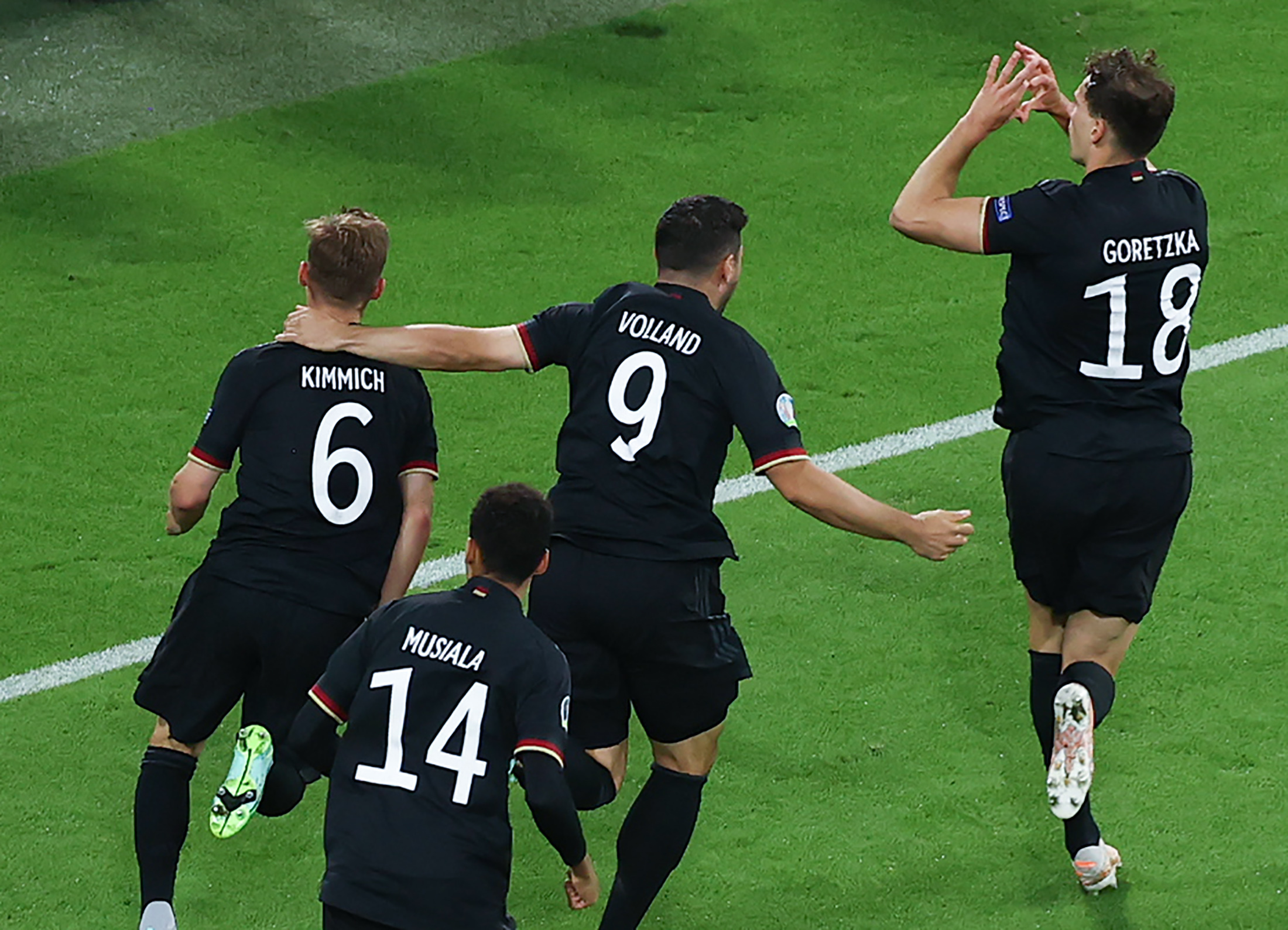 Dank Leon Goretzka steht Deutschland im EM-Achtelfinale.