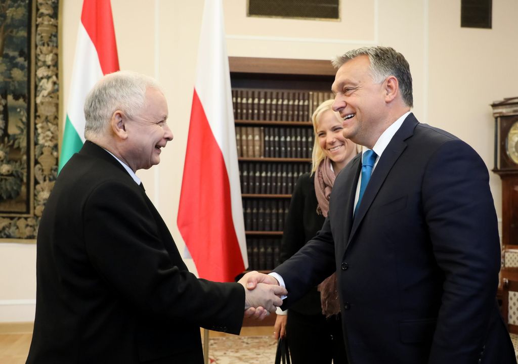 Kaczynski, Orban 