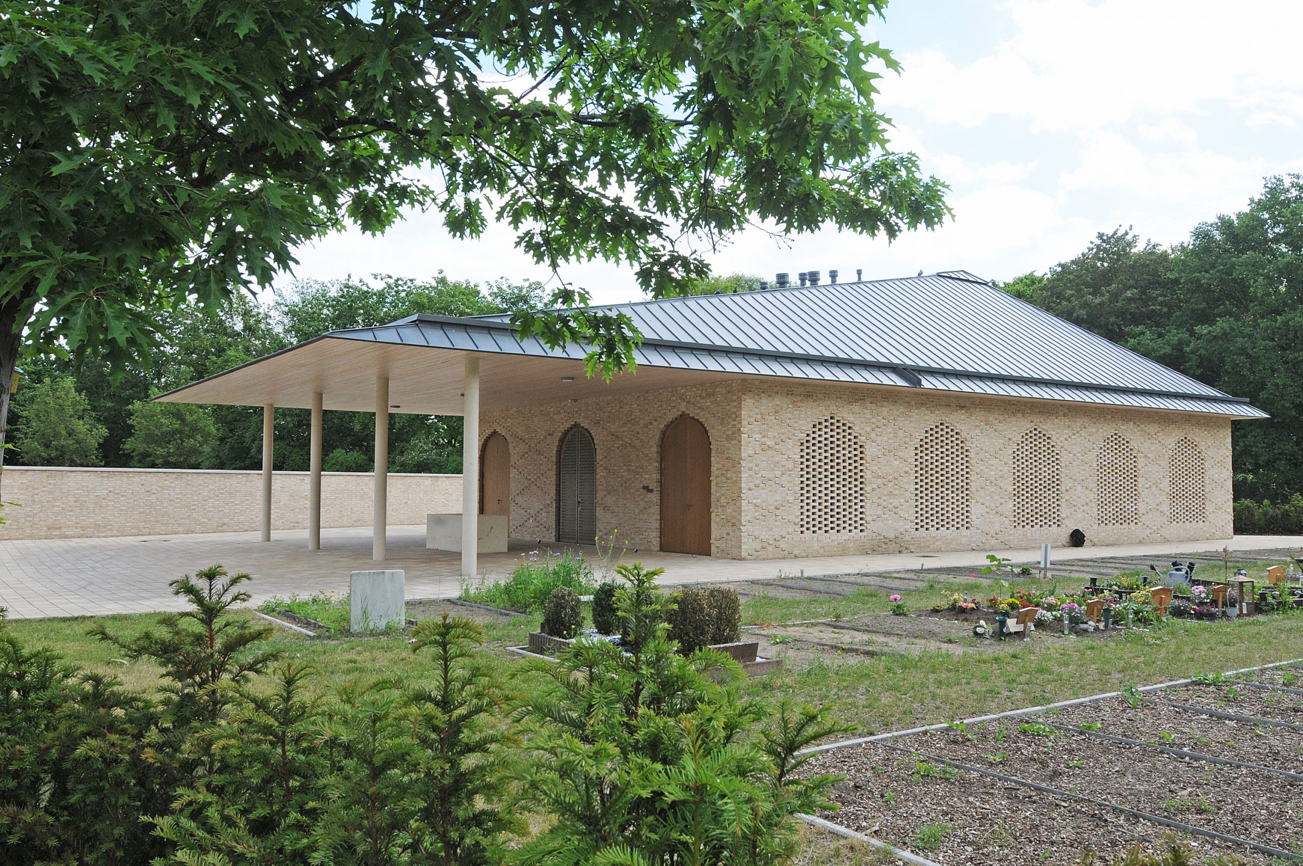 Dieses Waschhaus kaufte die Deges für das neue muslimische Gräberfeld.