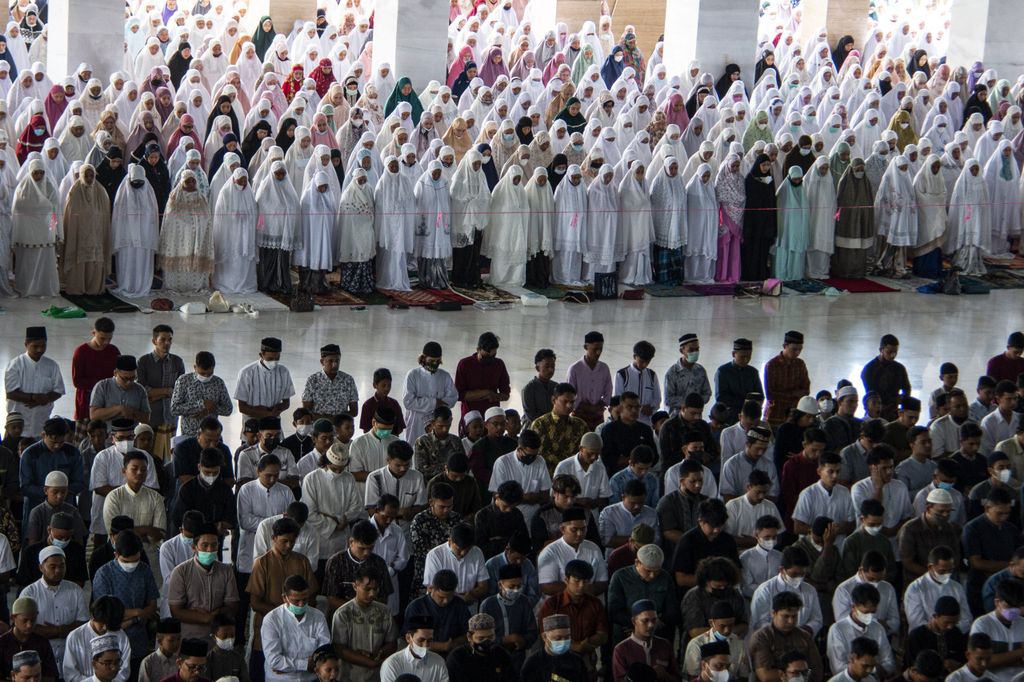 Am Dienstag feierten Muslime im ganzen Land Eid al-Adha.