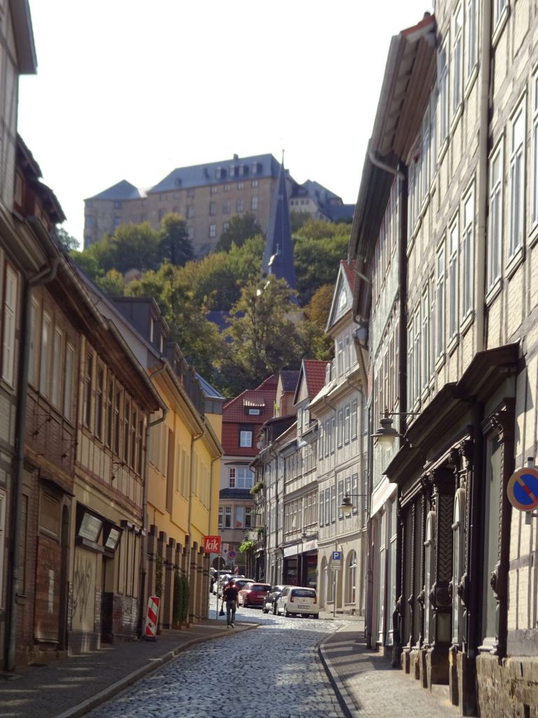 Altstadt von Blankenburg im Harz.