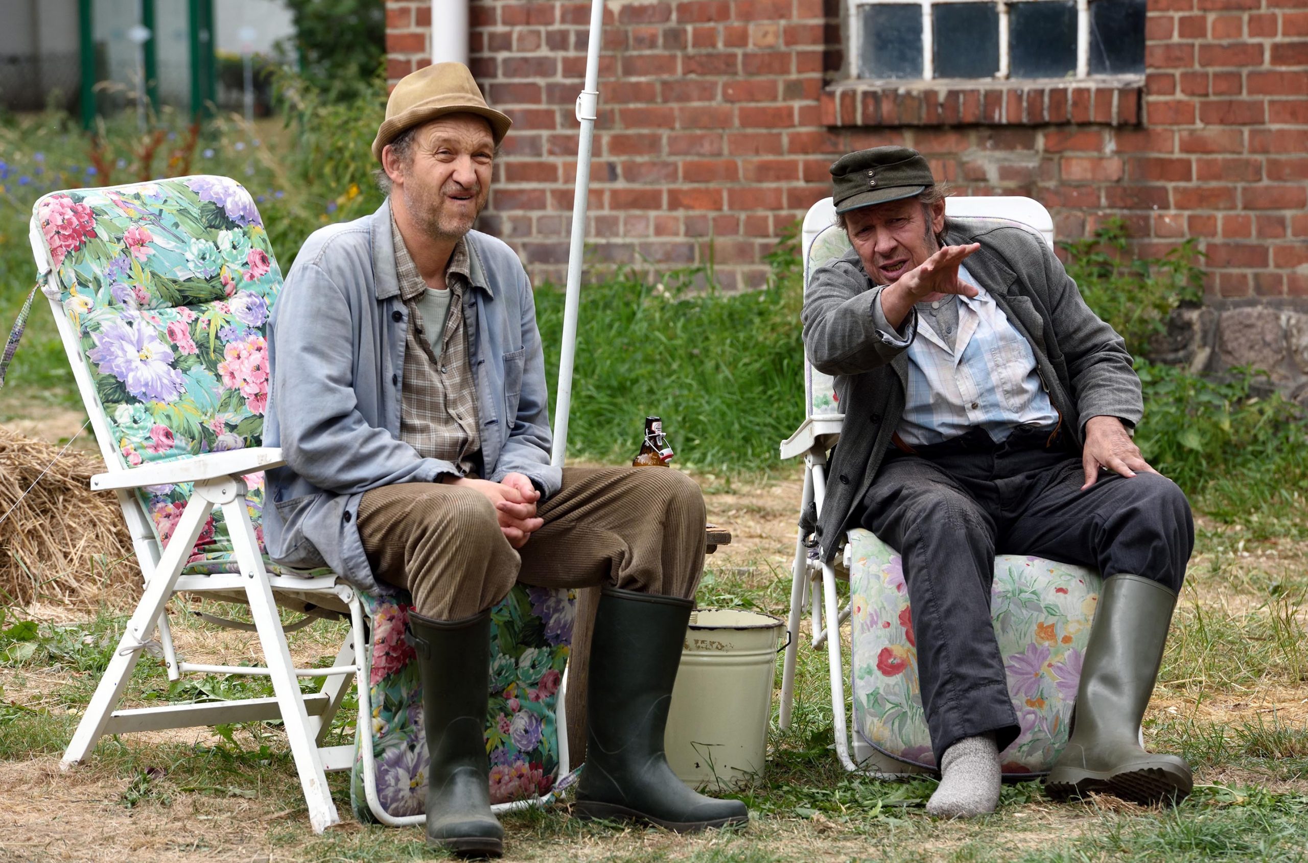 Jan Fedder und Peter Heinrich Brix