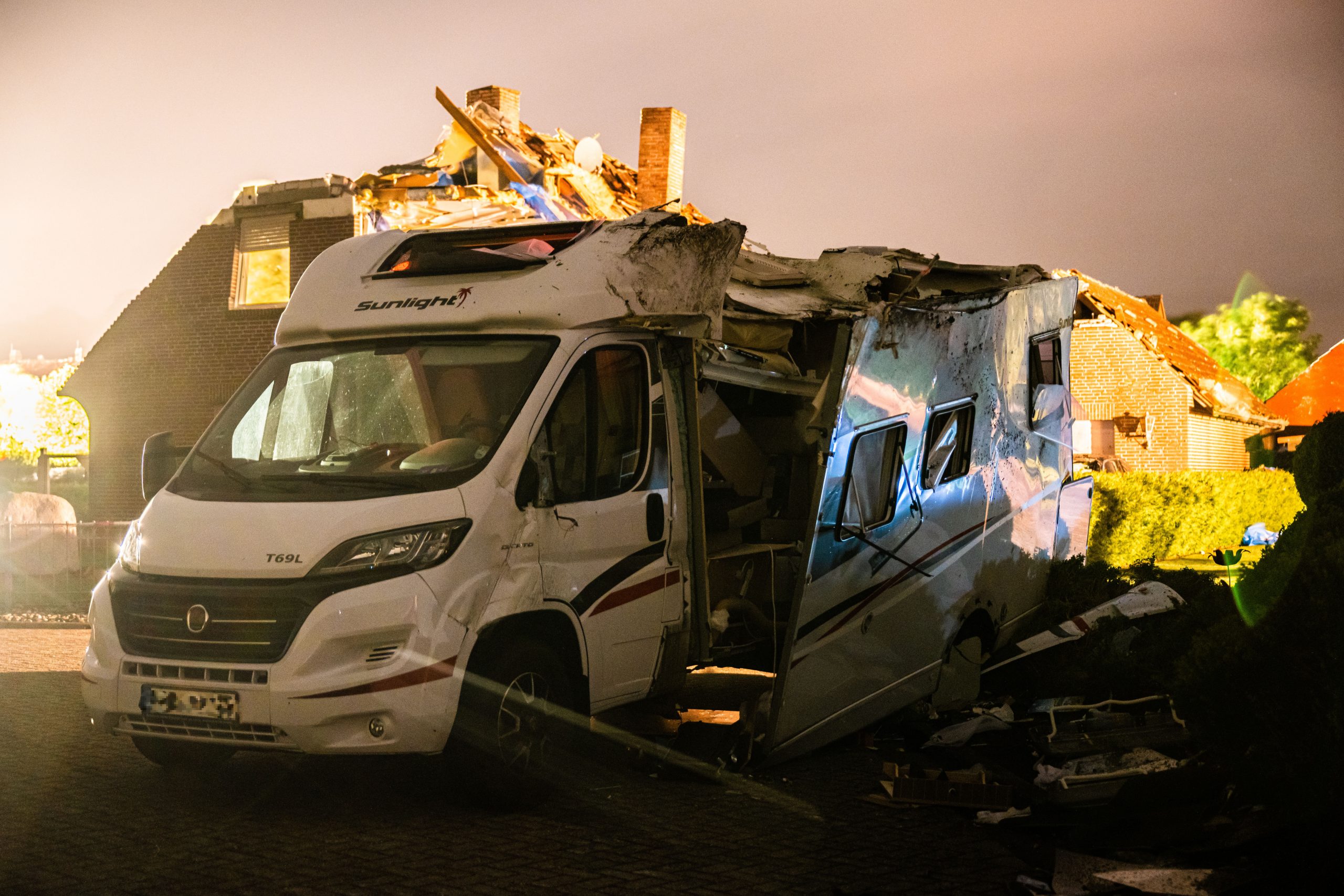 Wohnmobil Sturm Ostfriesland