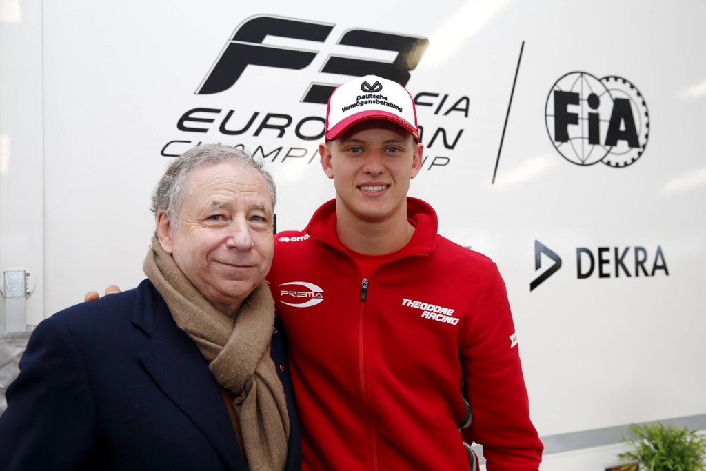 Jean Todt mit Mick Schumacher