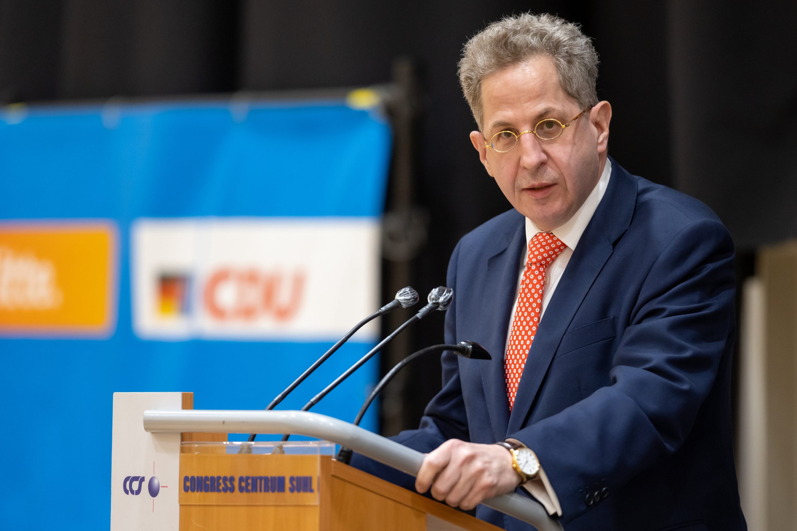 Hans-Georg Maaßen tritt im Südthüringer Wahlkreis 196 an.