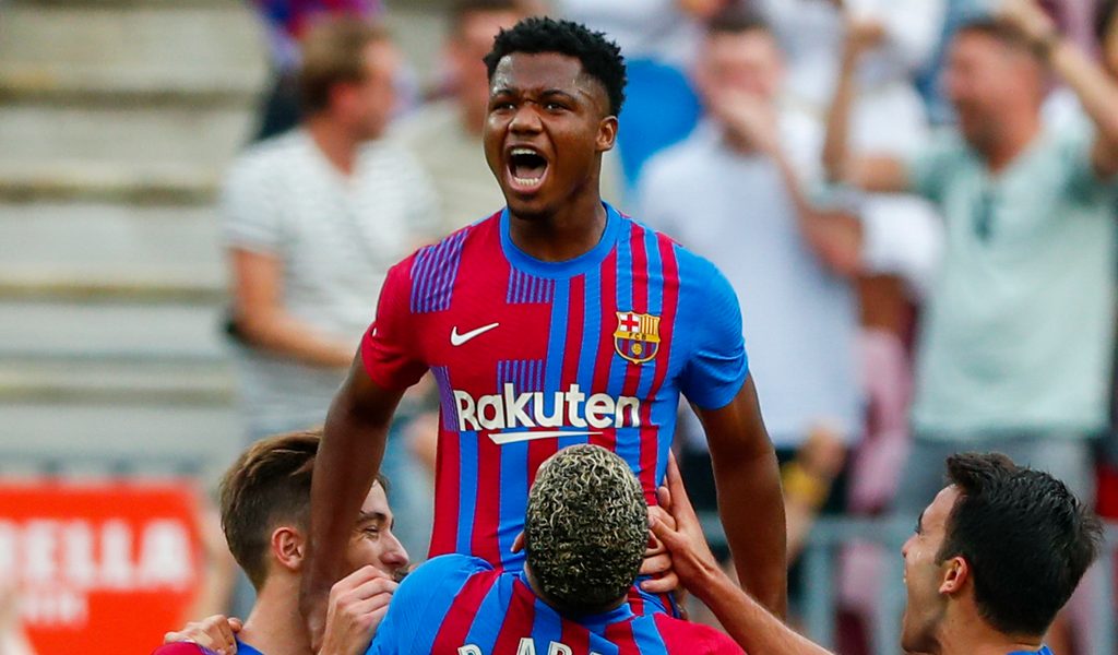 Ansu Fati Feiert Traum Comeback Fur Den Fc Barcelona Mopo