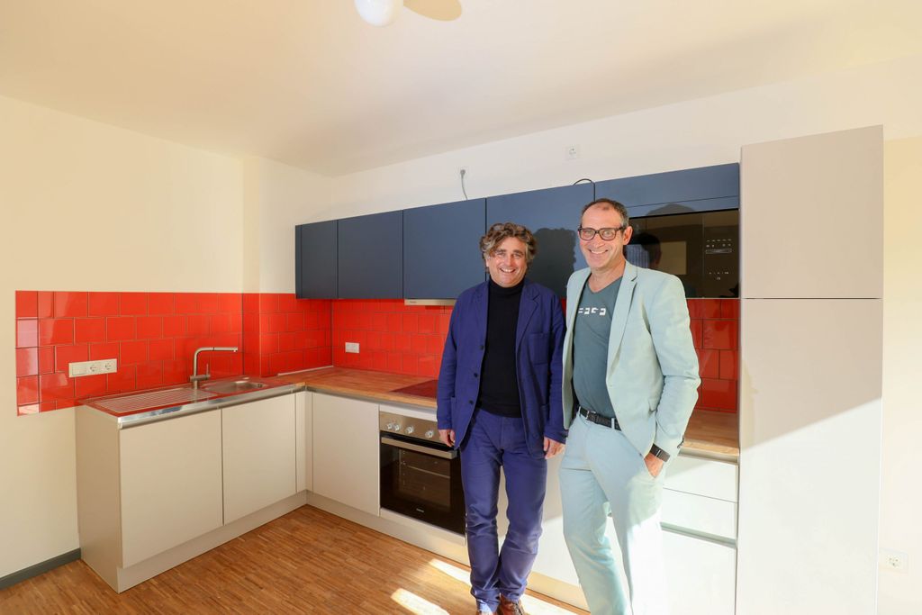 Gerrit Kuhn und Eric Pfromm (v.li.)