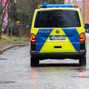 Polizeiwagen in Lüneburg