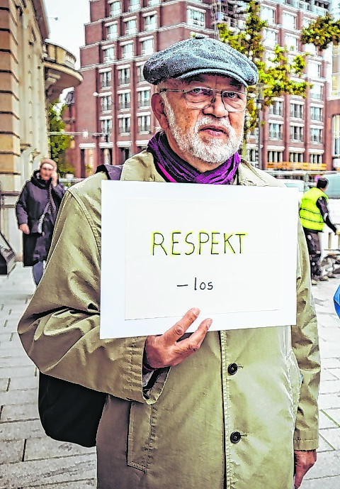 Eindrucksvoll oder erschreckend respektlos?