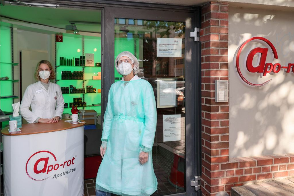 Corona Test kostenpflichtig, apo-rot Apotheke Gasstrasse