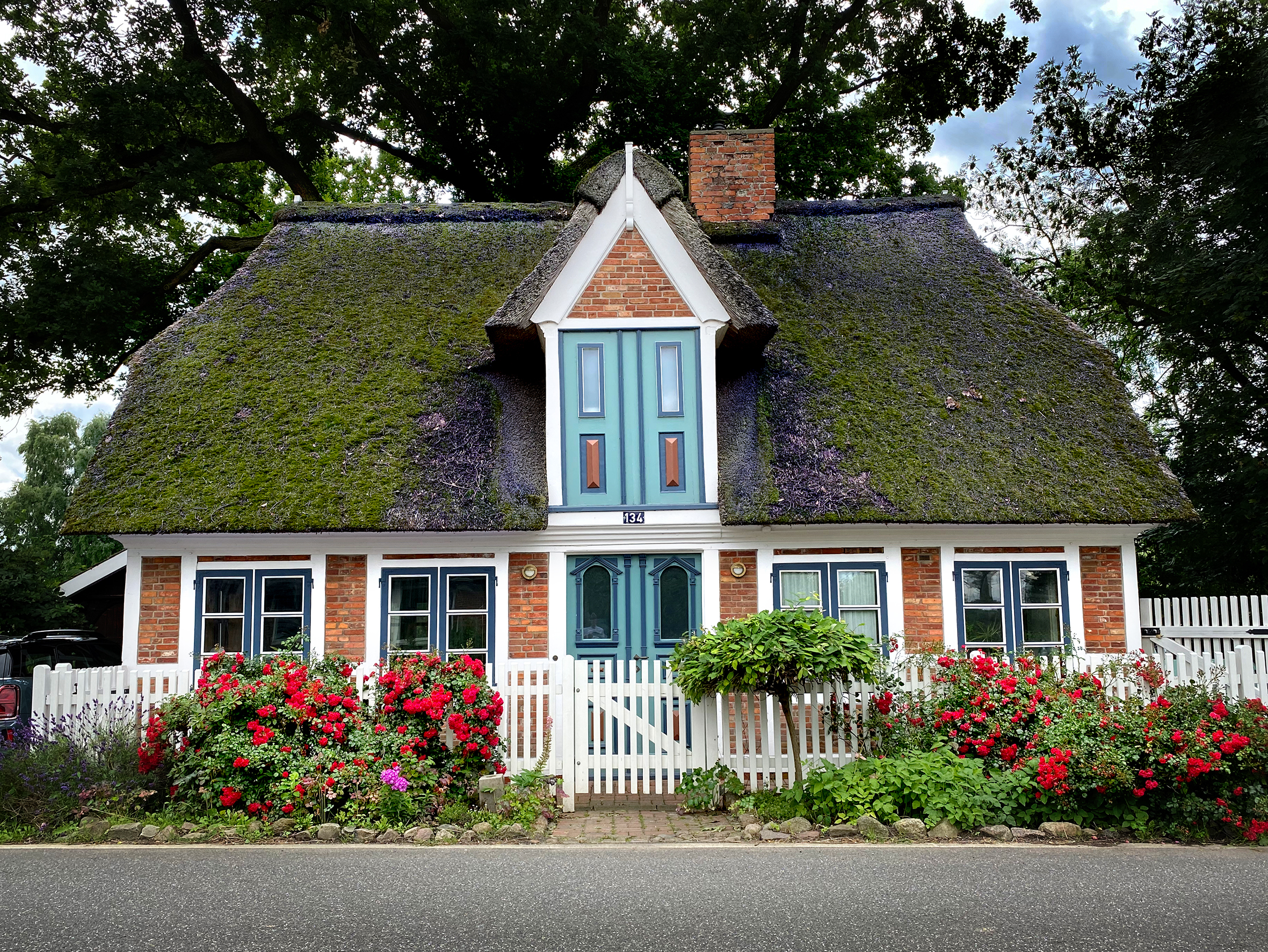 Das Bauernhaus in Allermöhe.