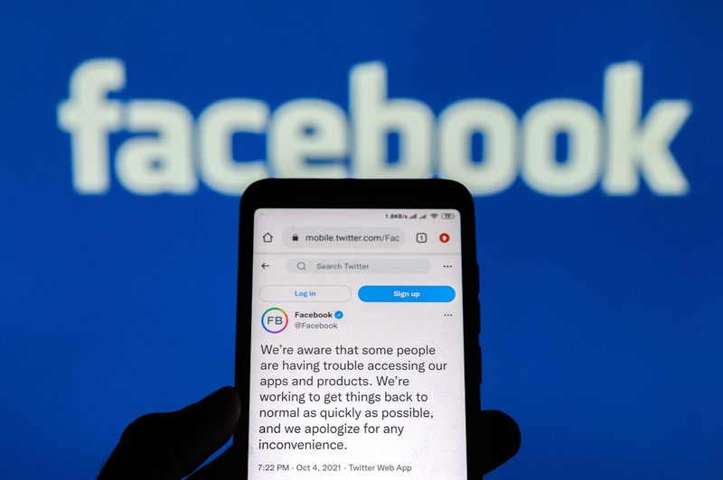 Facebook down grund