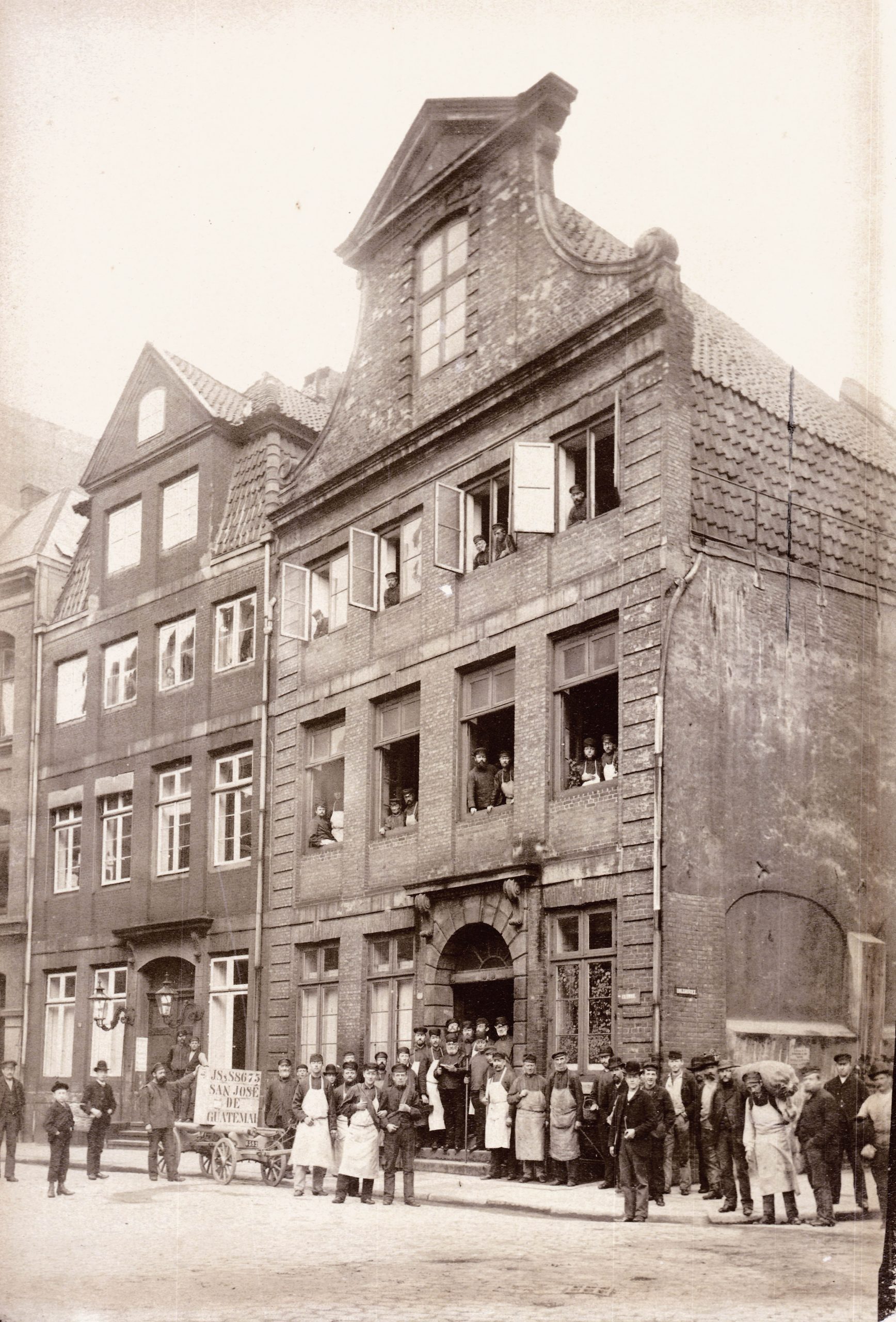 Erster Sitz der Hamburg Süd