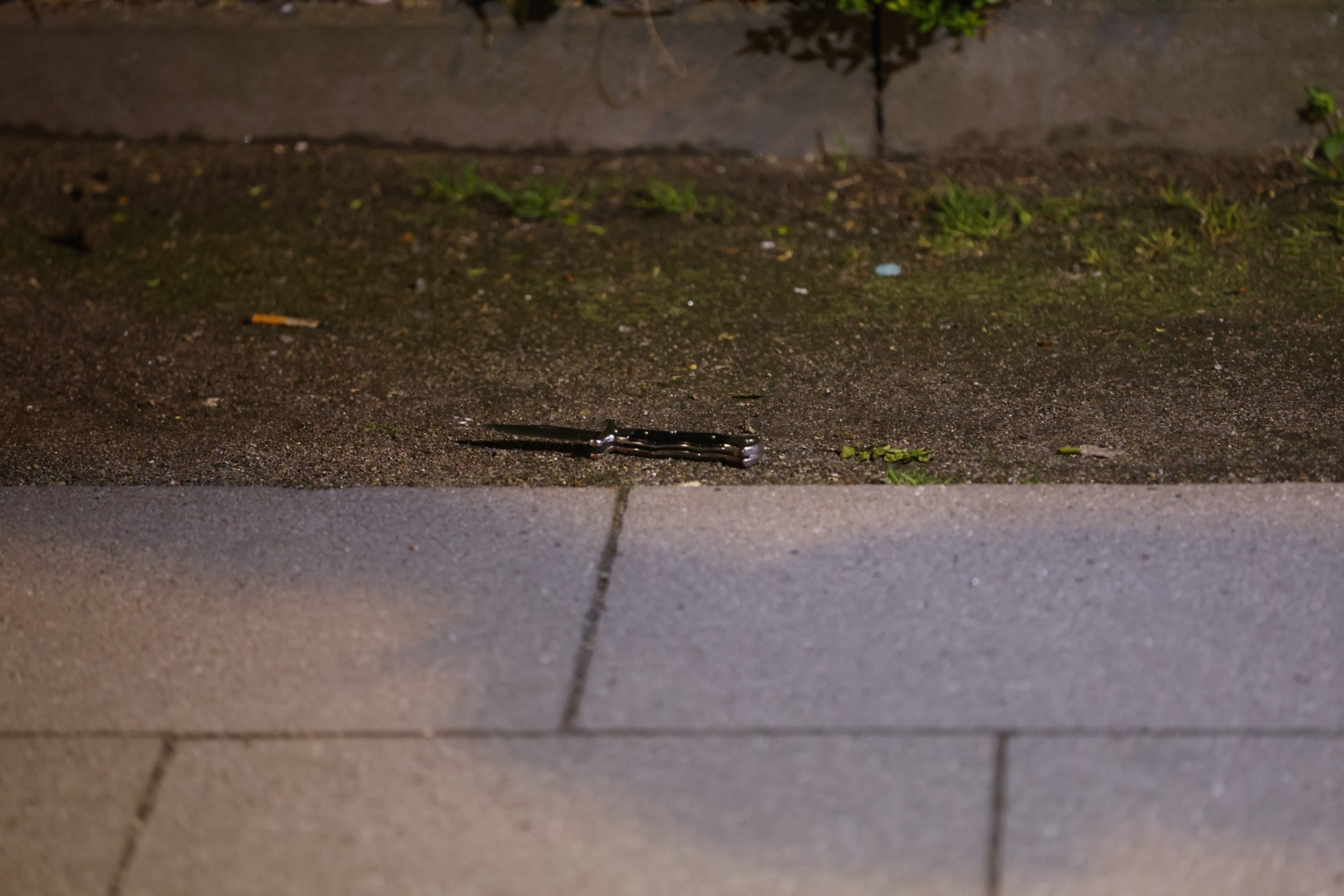 Mit dem Messer soll der Angeklagte dreimal zugestochen haben.