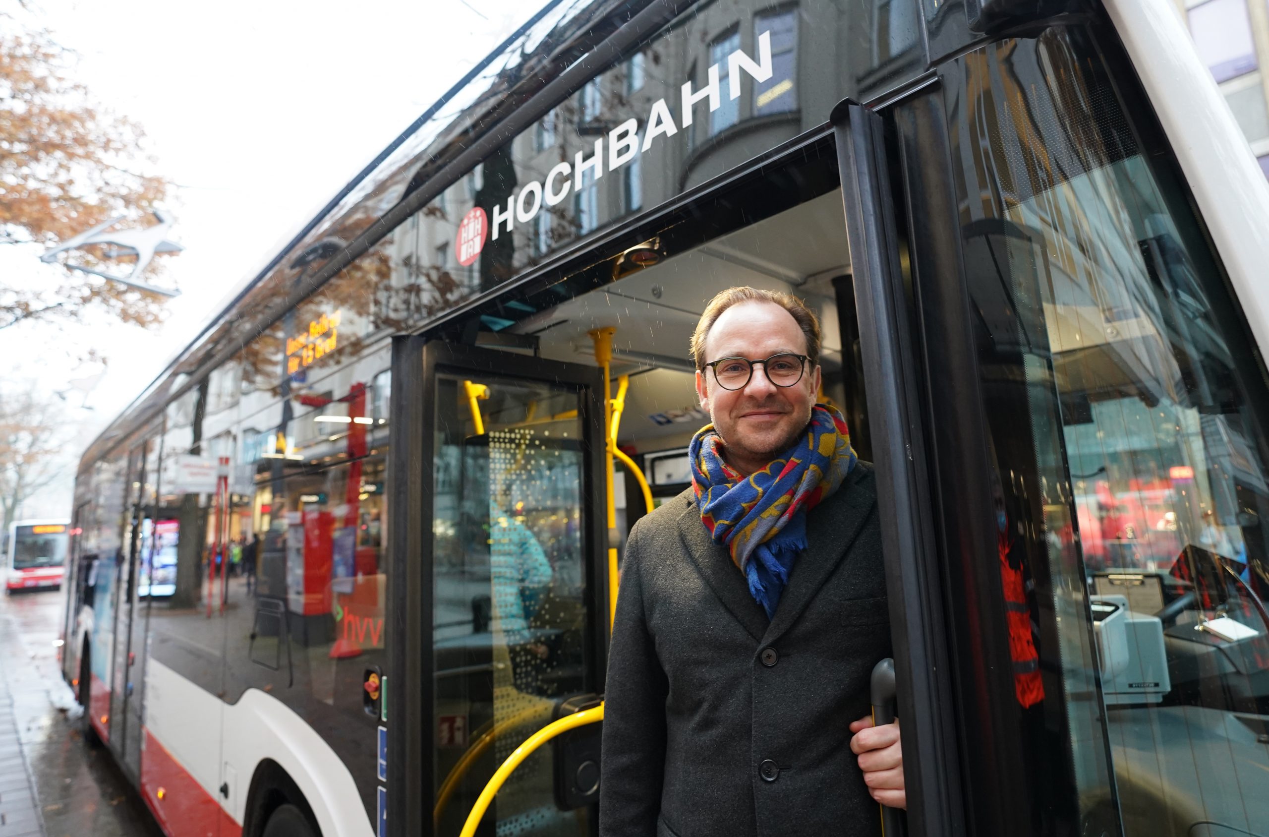 Henrik Falk, Vorstandsvorsitzender der Hamburger Hochbahn AG