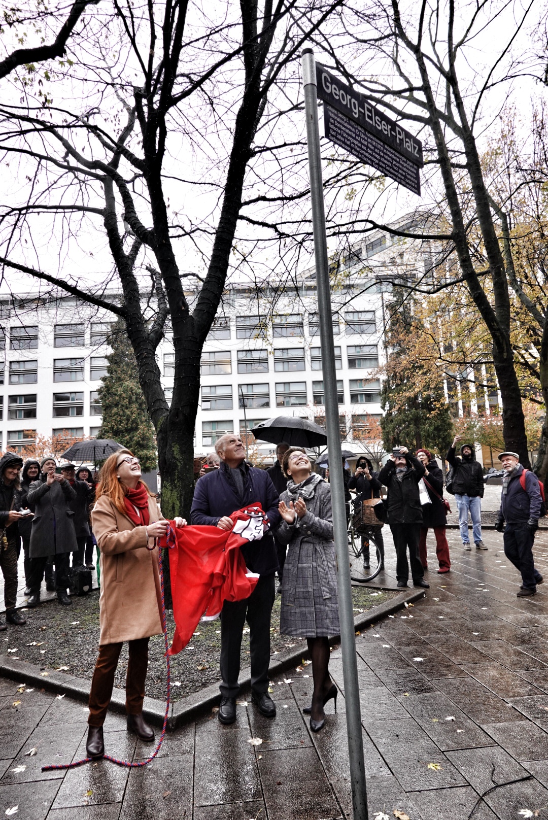 Georg Elser Platz in Hamburg