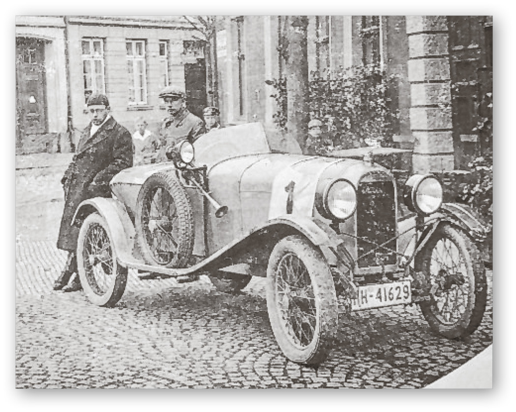 Ein französischer Amilcar.